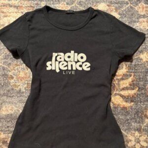 radio silence brandy baby tee